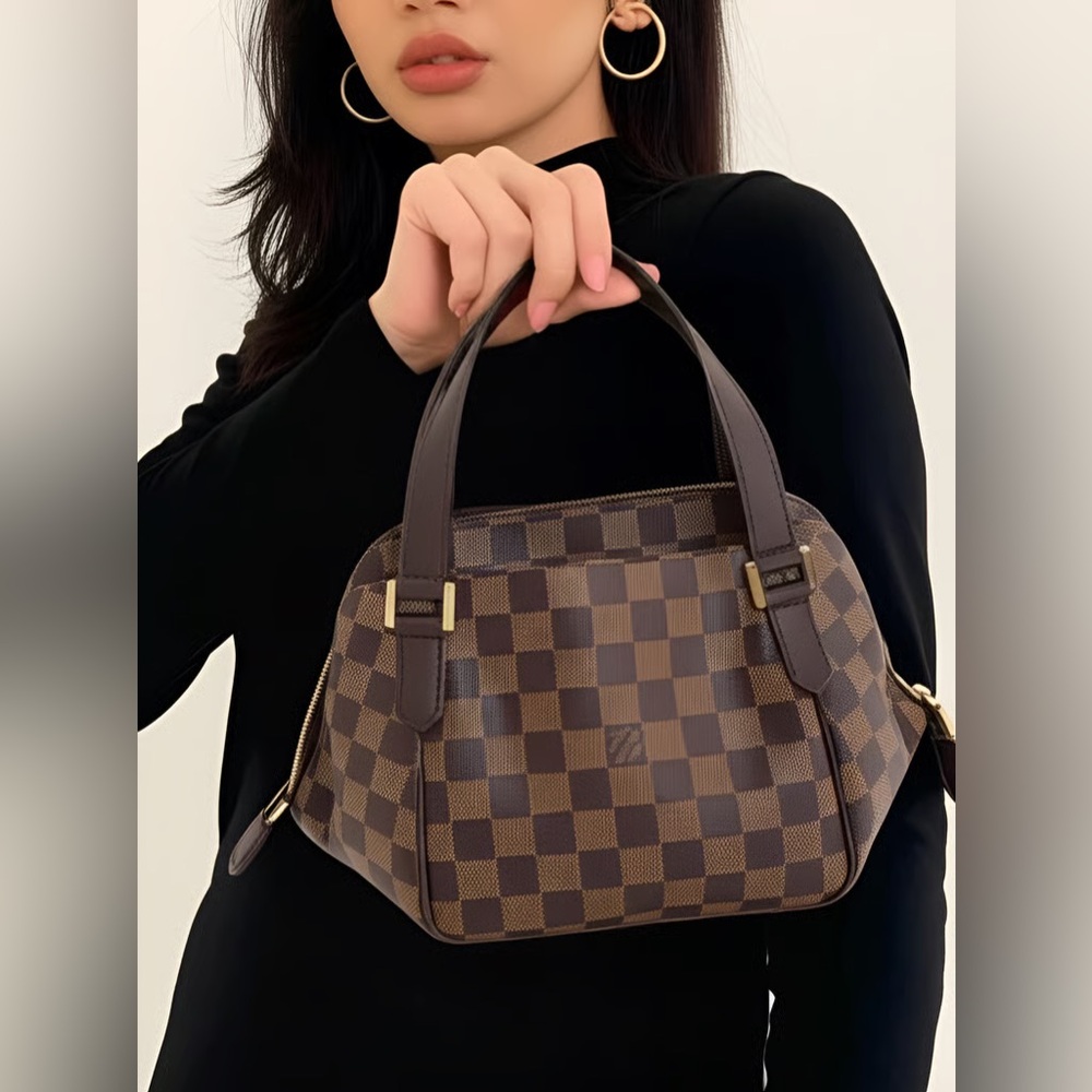 24-25 Preloved Louis Vuitton LV Belem in Damier Eben PM